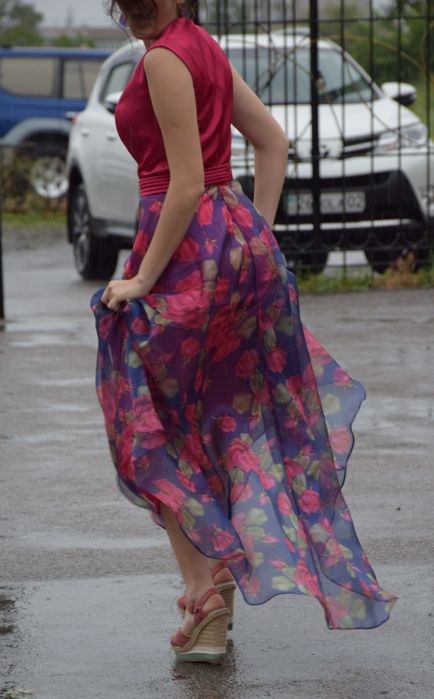 Платье в полный рост