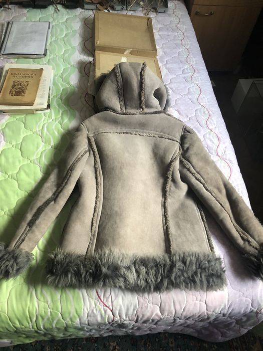 Дамско кожено палто