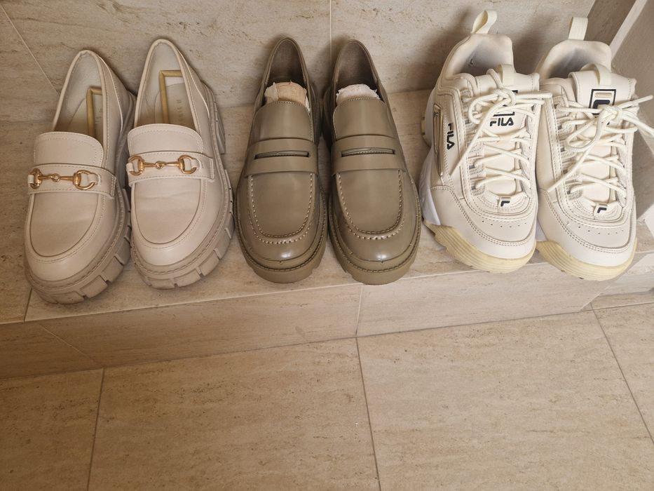 Обувки 38  Karl Lagerfeld Fila Zara