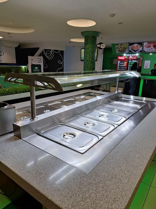 Линия раздачи. Шведский стол