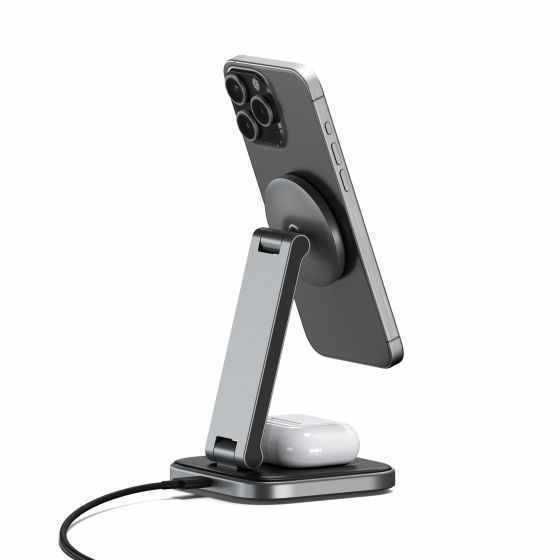 Satechi 2-in-1 Qi2 15W Wireless Stand - NOU/Sigilat + Garantie