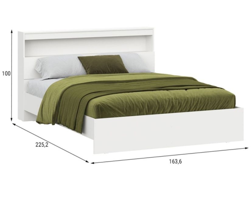 Продам двуспальную кровать 160×200 см