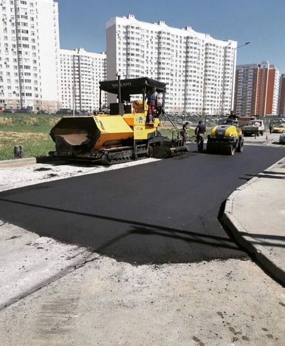 Асфальт, укладка асфальта