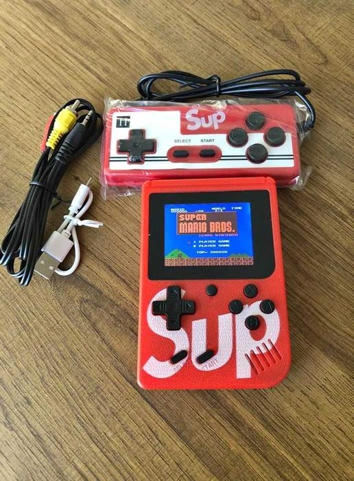 ТОП!! Конзола с 400 вградени игри + Джойстик, SUP GAME BOX