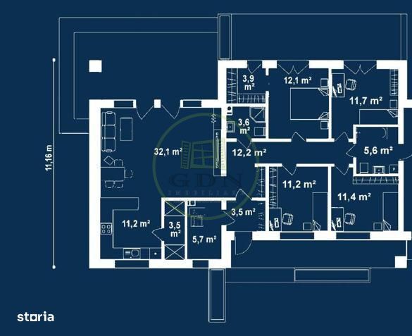 Inchiriere spatiu comercial, 115 mp., Gherla/Centru