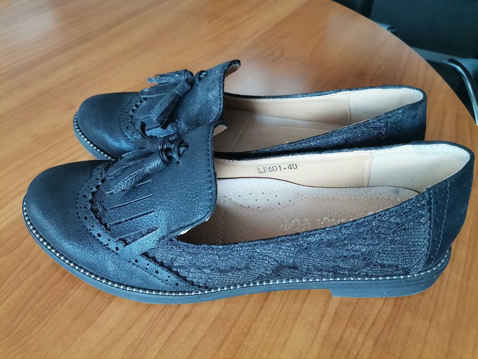 Лоуфъри естествена кожа, черни