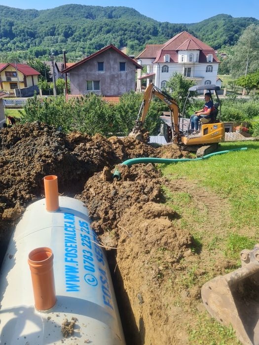 Fosa septica cu montaj