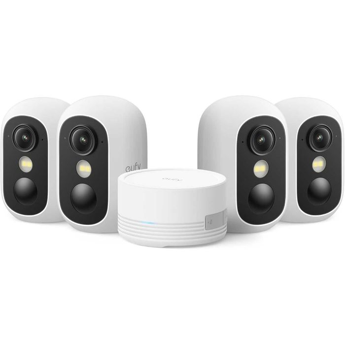 EufyCam C35 Security-охранителна система от видеокамери за външен и вътрешен монтаж
