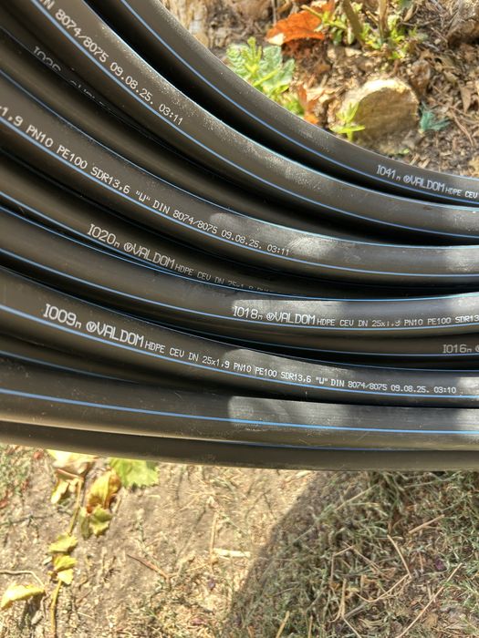 PVC маркуч 40м (25 х 1.9)