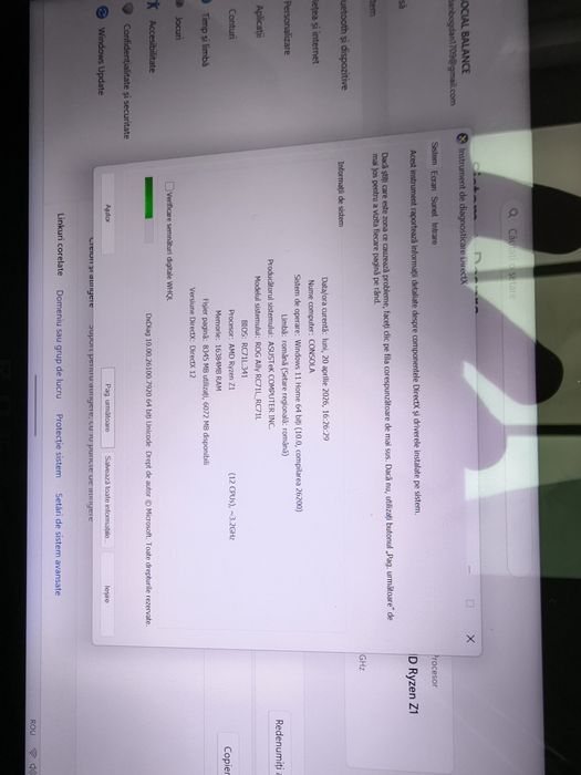 Consola Asus Rog model RC71L