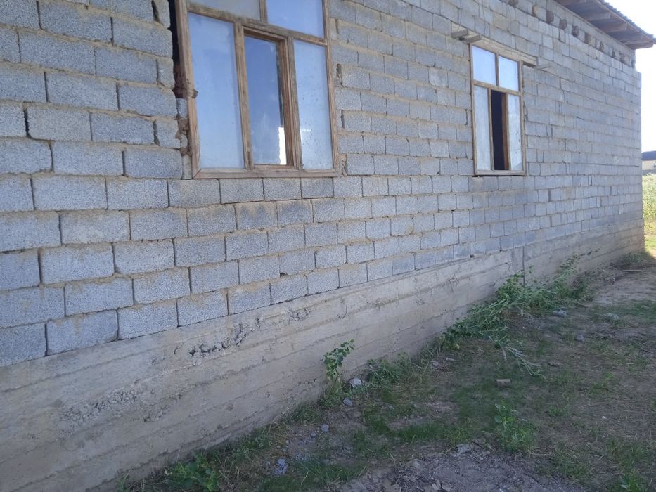 Шубарсуда үй 3 бөлме штукатурка стяжка жасалган ішіне