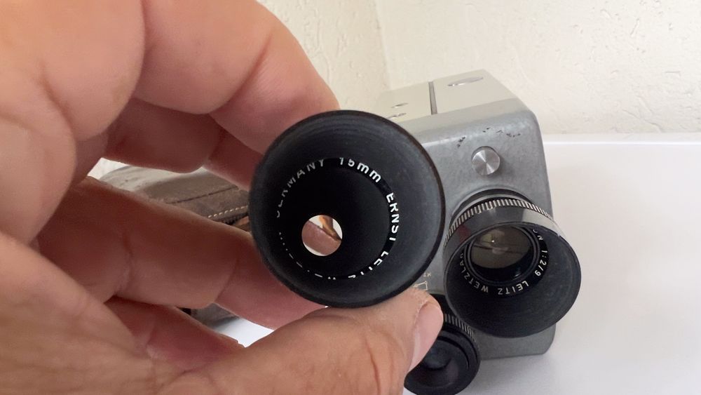 Vintage Leitz Wetzlar Leica LEICINA 8S analoge Filmkamera 8 mm.