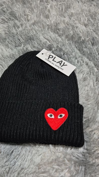 Caciula Comme des Garcons neagra