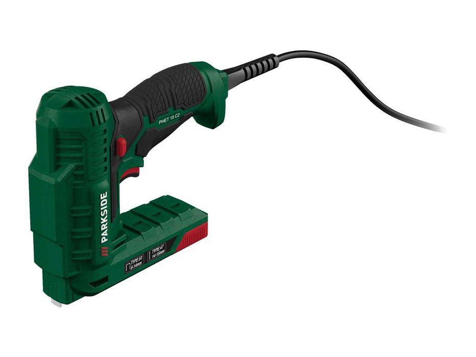 Aparat de aplicat CUIE si CAPSE, profesional, CAPSATOR ELECTRIC la priza, putere 70 W, nou sigilat, realizat in Germania pentru tamplarie si tapiterie
