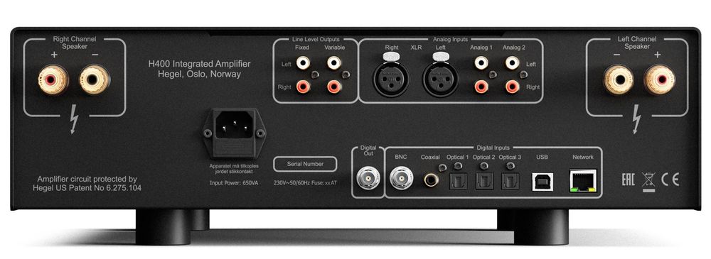 Стереоусилитель Hegel H400