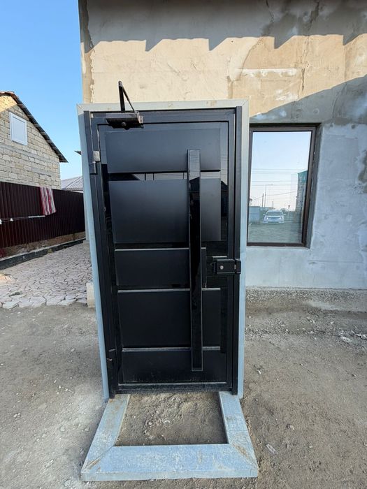 Ворота и дверь вместе