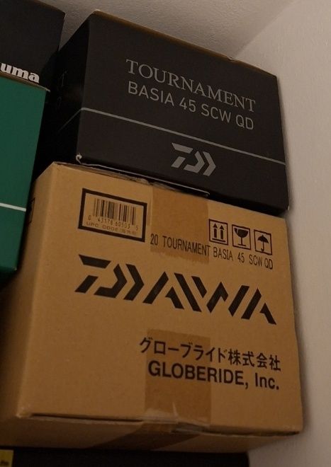 4 Mulinete Crap Daiwa Basia Tournament 45 scw qd