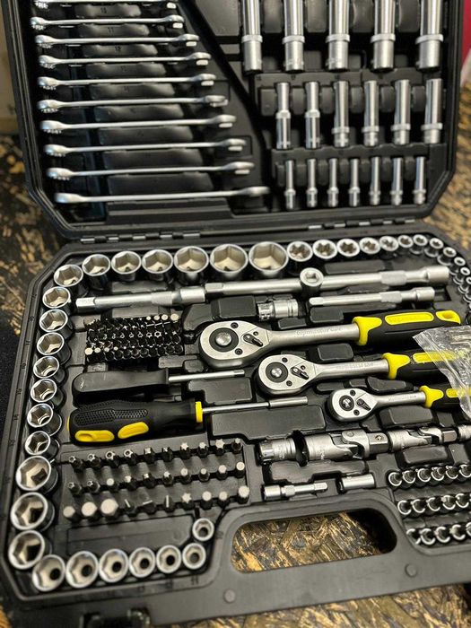 Trusa scule 216 piese.Trusa chei 216.Trusa tubulare profi Garantie-NOI