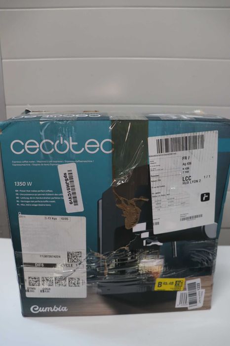 Кафемашина Cecotec Cafelizzia Fast Express, 1350 W, термоблок, ForceAroma 20 бара