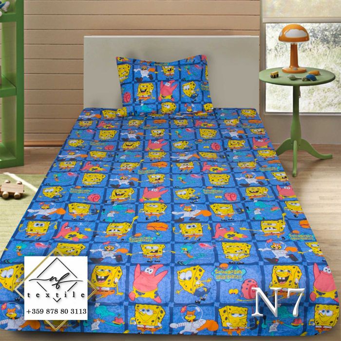 Детски комплекти -Спално бельо по Поръчка!!! 100% памук-Ранфорс