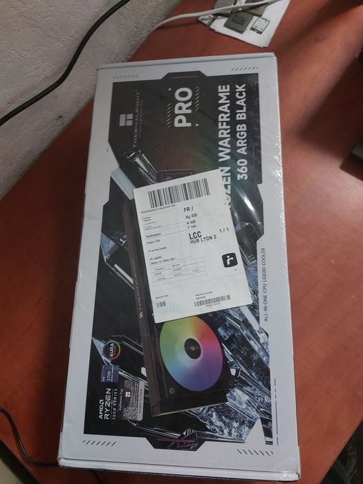 Cooler cpu  display mare Thermalright  Frozen Warframe Pro argb 360 no