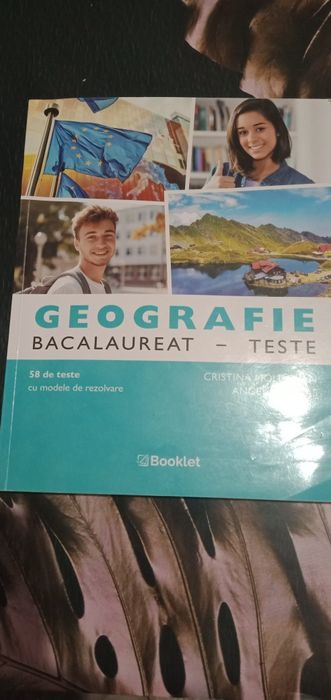 Vand carte geografie pentru bac