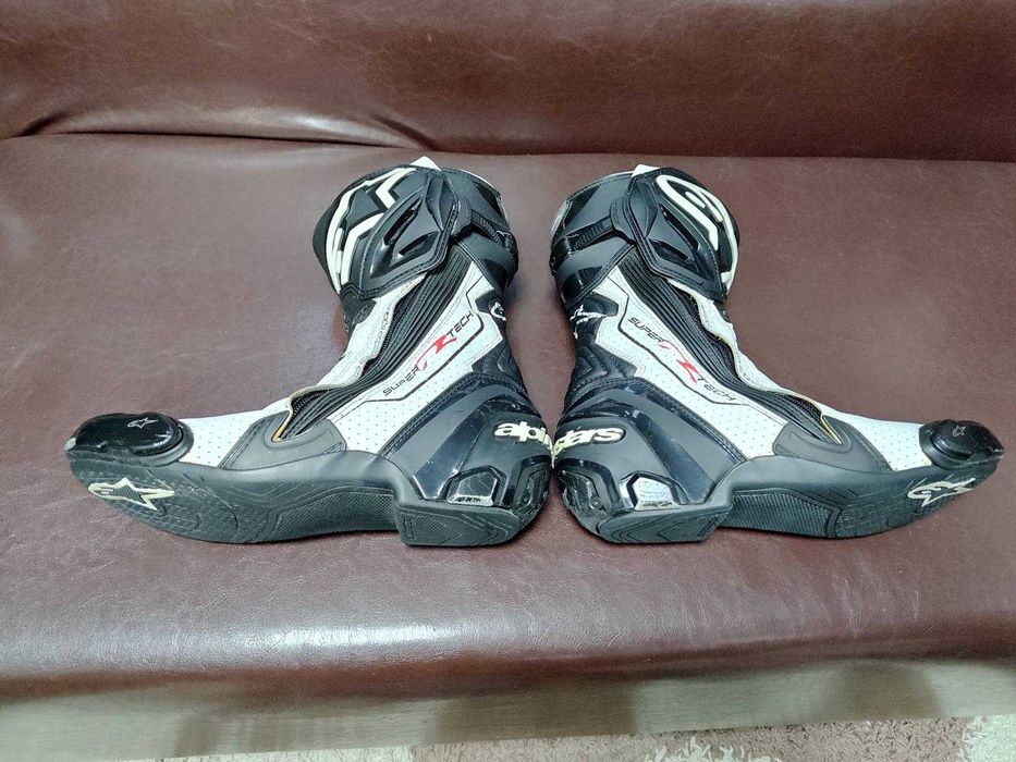 Мото ботуши Alpinestars Supertech R Perforated вентилирани номер 42