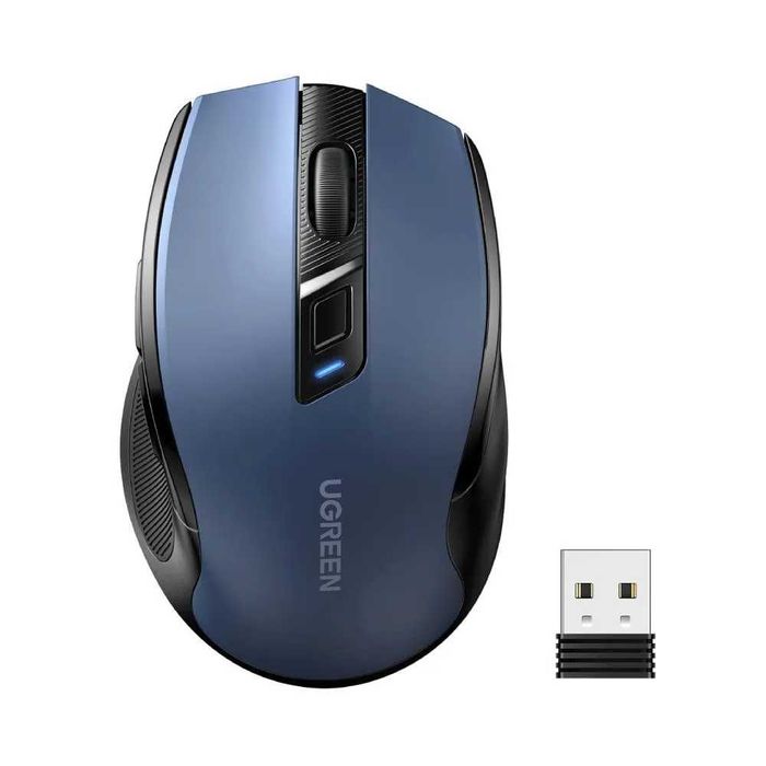 Беспроводная компьютерная мышь MU006 2.4G 4000DPI Silence Design 2.4