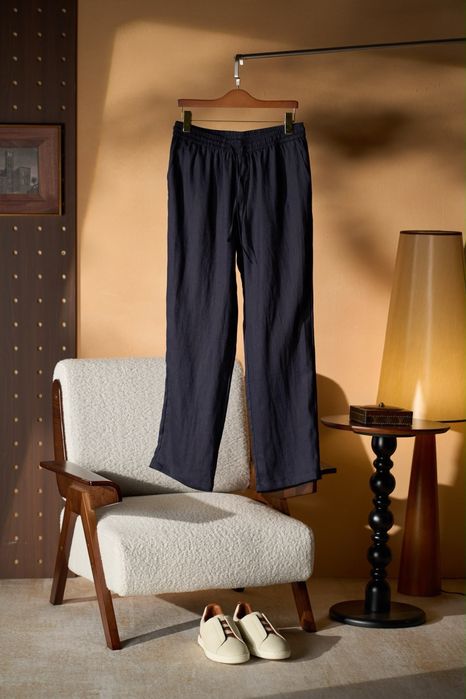 Pantaloni Loro Piana , calitate premium , pe comanda , noi , M , orice marime