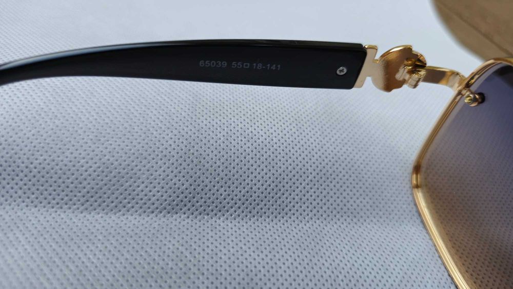 Ochelari de soare Versace rama aurie, lentila degrade, transport gratu