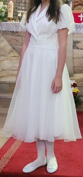 Rochie albă elegantă