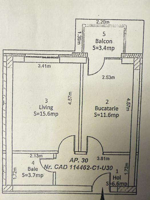 Apartament 1 camera