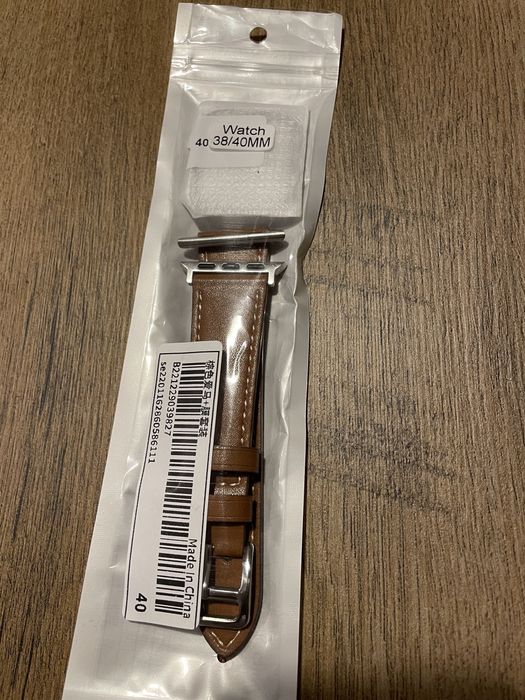 Set curea și folie protecție ecran Apple Watch 38-40mm