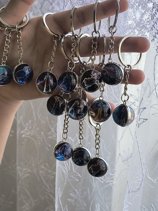 3Д брелок знаками и задиака