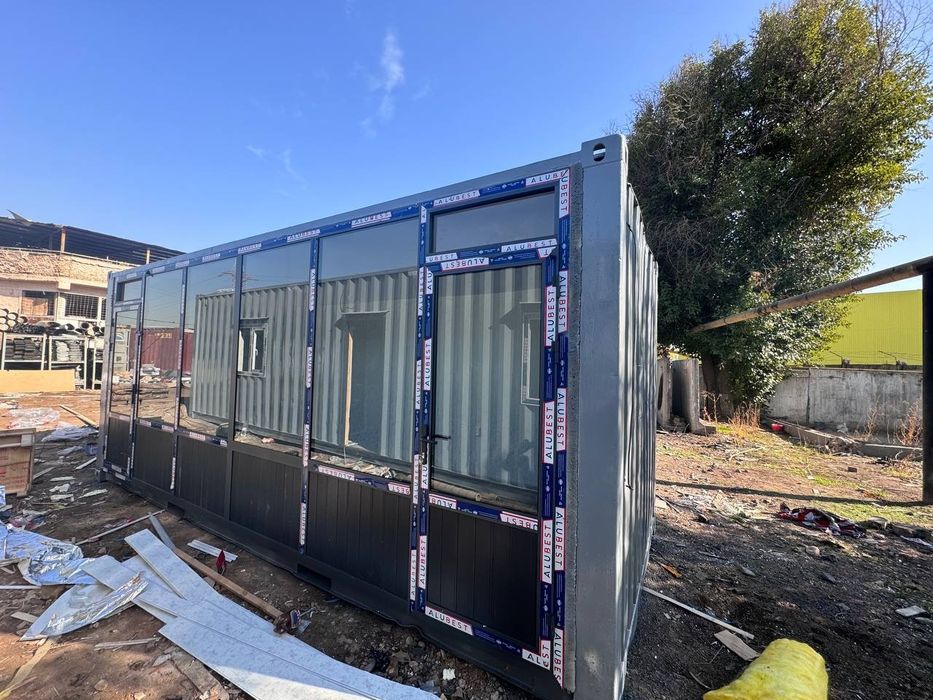 Konteyner Domik Контейнер из морских Кантейнер жилые бытовки