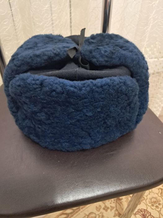 Шапка вязанная тёплая