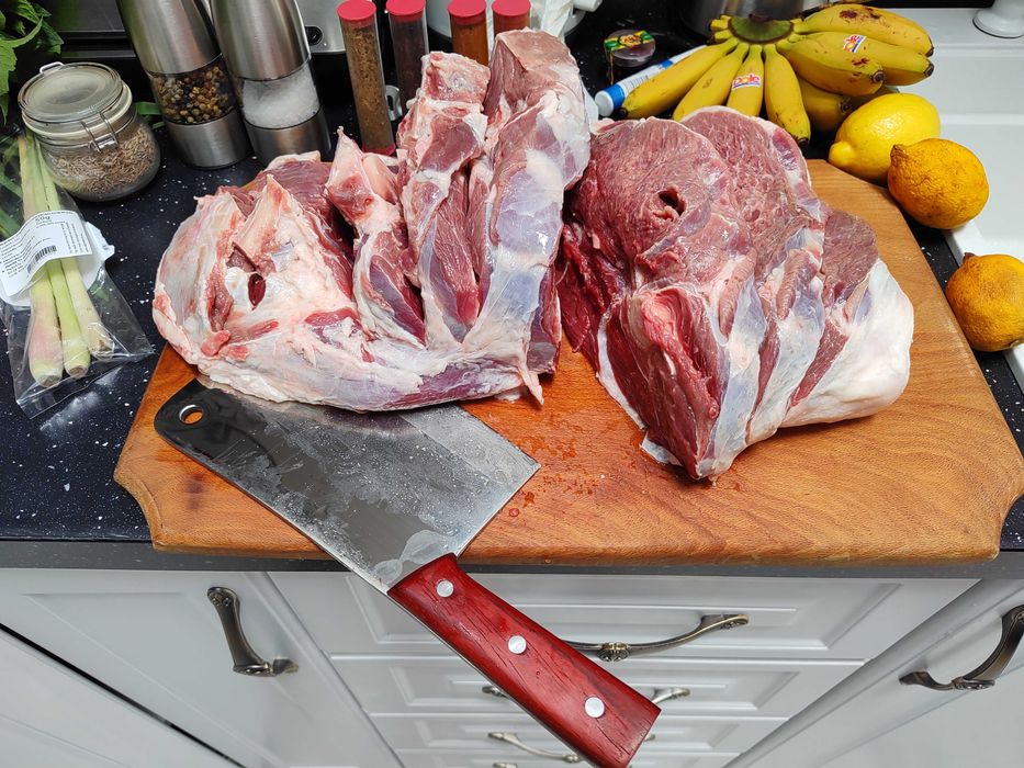 Cutit 11,5 inci otel dur inoxidabil, tip satar, lama Full Tang