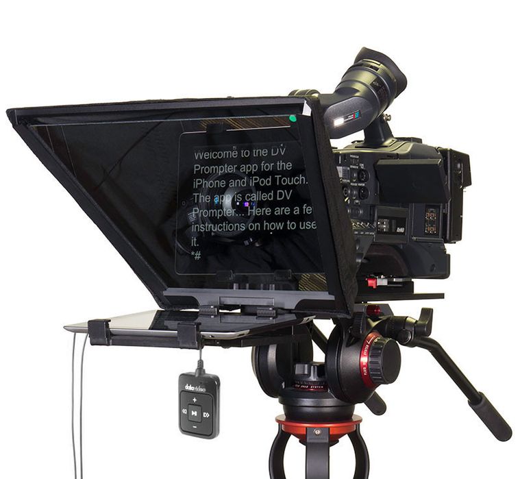 Prompter Datavideo TP-650 pentru tableta cu trepied
