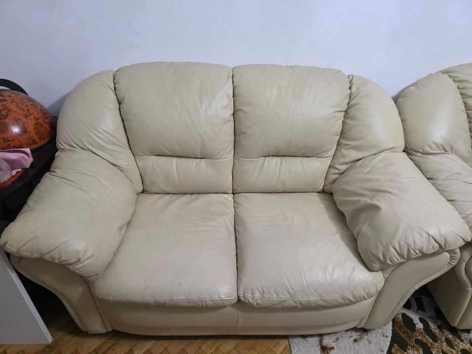 Set canapele  piele