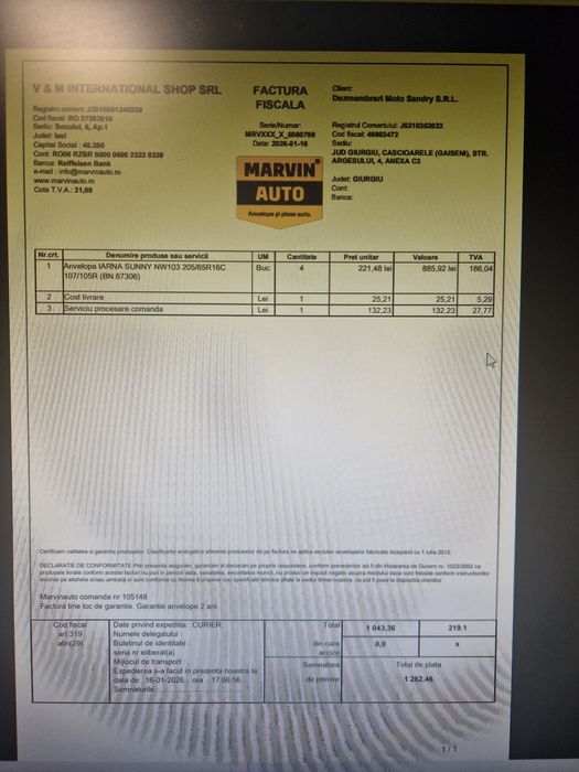 Anvelope Noi de Iarna SUNNY 205/65 R16C