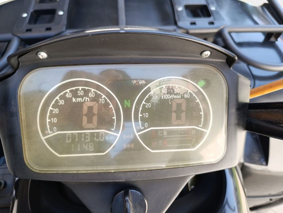 Cf motto 500 A varianta lunga 2 pers înmatriculat numere negre