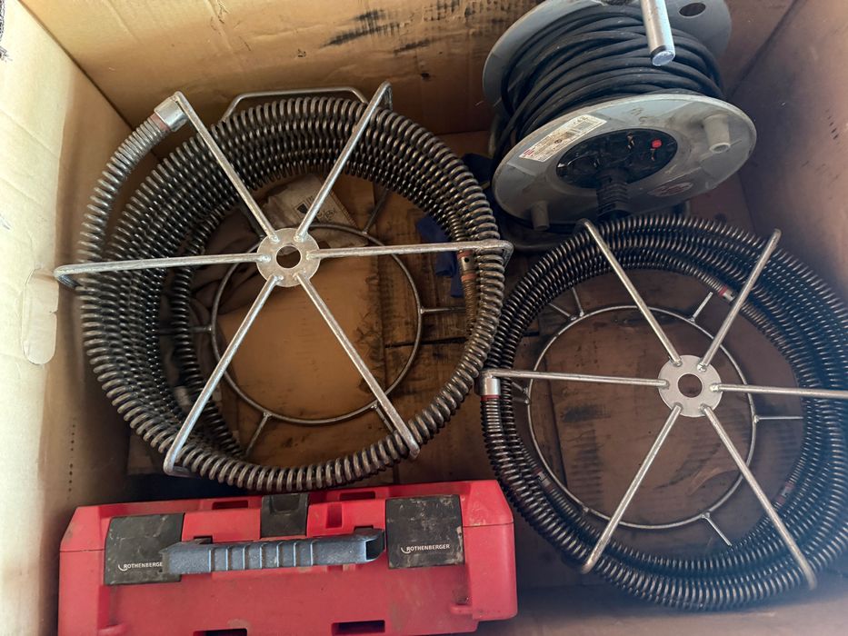 Професионално пълно оборудване за отпушване на канали Rothenberger