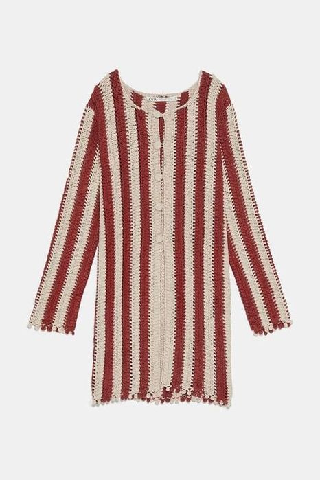 Cardigan croșetat Zara Studio