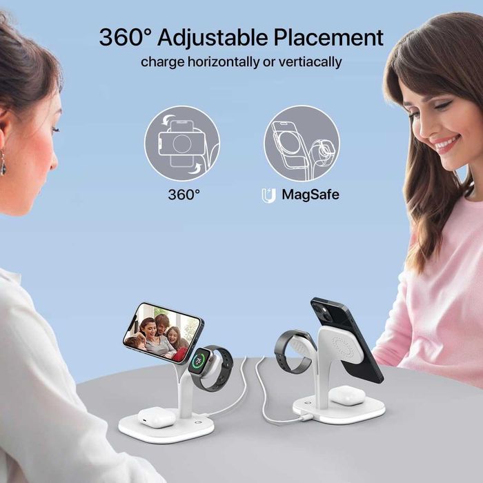 Безжична ,индукционна  докинг станция за множество устройства EXW