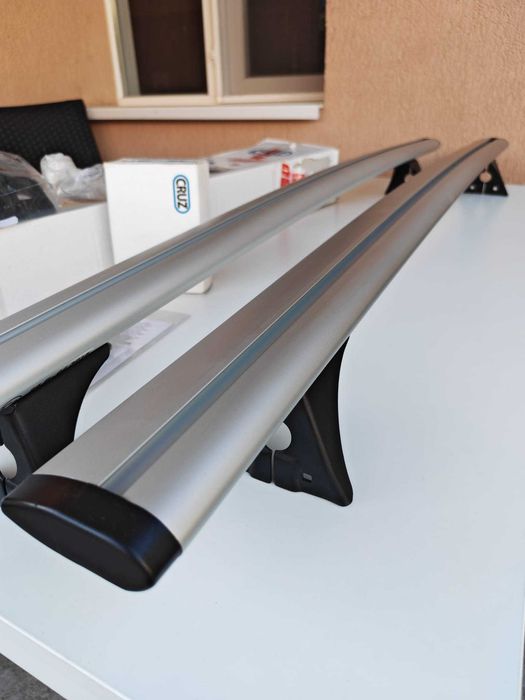 Set 2 Bare transversale aluminiu CRUZ 924-773 Airo T118