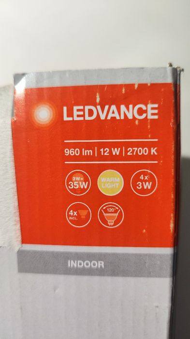 LEDVANCE led spot 4X3W