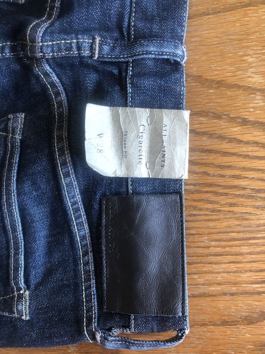 ALL SAINTS  MODEL CIGARETTE .Blugi barbatesti   W28