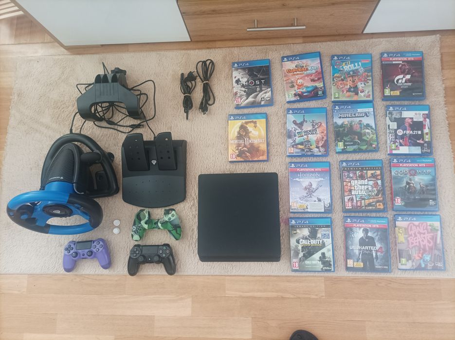 Playstation 4  + волан+ игри