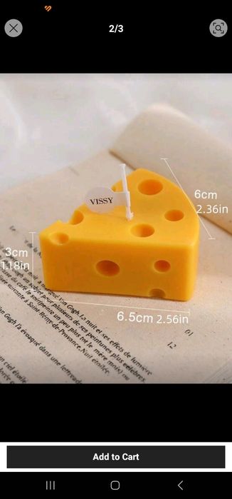 Lumanare tip cascaval