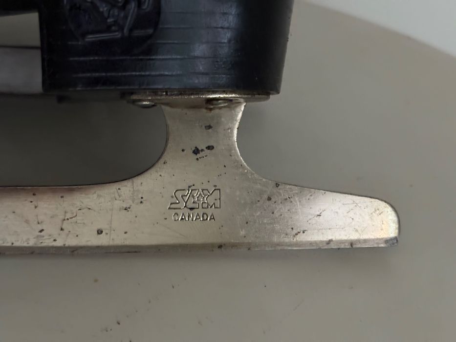 Patine bărbătești SLM Perimüza piele negru  mărimea 45 vintage Canada